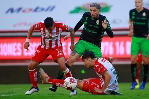 Santos Laguna pierde ante Necaxa como visitante en la Liga MX