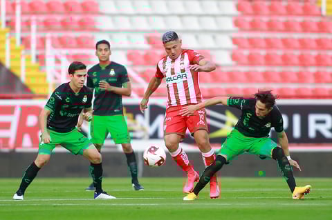Santos Laguna pierde ante Necaxa como visitante en la Liga MX