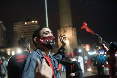 La convocatoria fue organizada en redes sociales