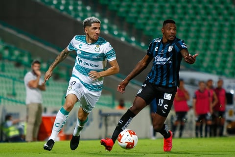 Santos Laguna vence a Querétaro la jornada 7 de la Liga MX
