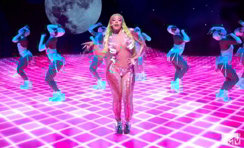 Lady Gaga la gran ganadora del los MTV VMAs