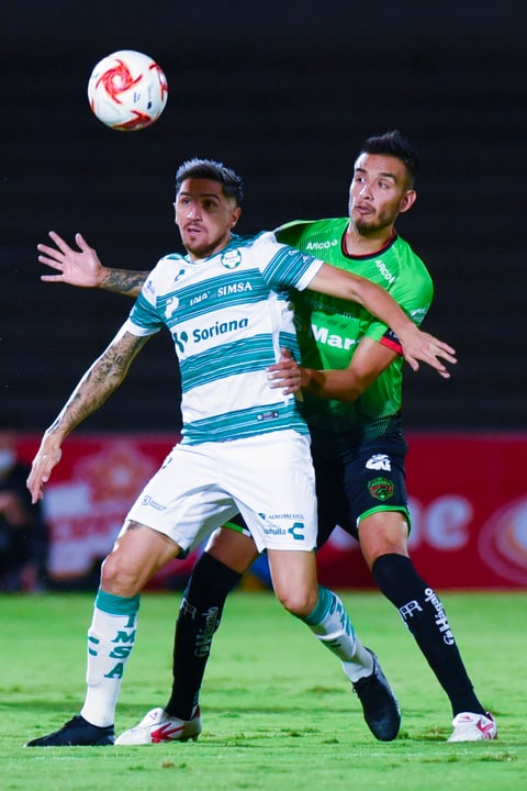 Empatan Santos Laguna 1-1 frente a Bravos de Juárez