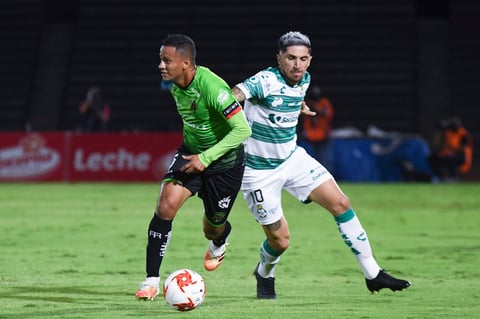Empatan Santos Laguna 1-1 frente a Bravos de Juárez