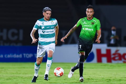 Empatan Santos Laguna 1-1 frente a Bravos de Juárez
