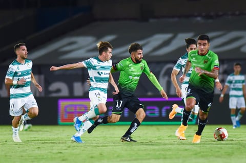 Empatan Santos Laguna 1-1 frente a Bravos de Juárez