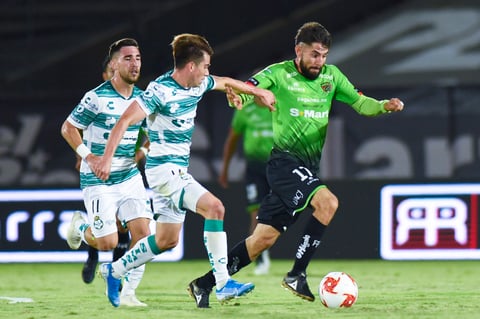 Empatan Santos Laguna 1-1 frente a Bravos de Juárez