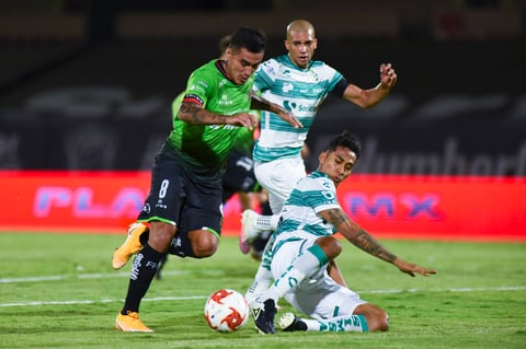 Empatan Santos Laguna 1-1 frente a Bravos de Juárez