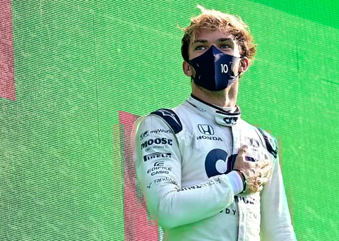Pierre Gasly se llevó su primera victoria, y la de Alpha Tauri, en la Fórmula Uno