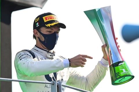 Pierre Gasly se llevó su primera victoria, y la de Alpha Tauri, en la Fórmula Uno