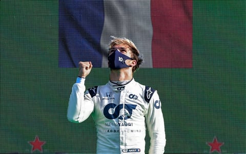 Pierre Gasly se llevó su primera victoria, y la de Alpha Tauri, en la Fórmula Uno