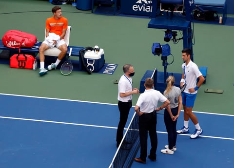 Novak Djokovic US Open 