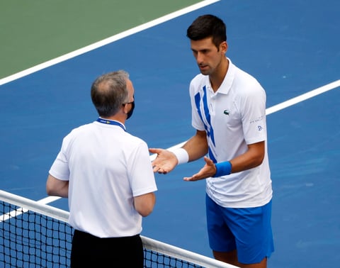 Novak Djokovic US Open 