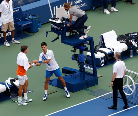 Novak Djokovic US Open 