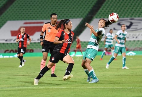 Atlas golea 3-0 a las Guerreras del Santos Laguna