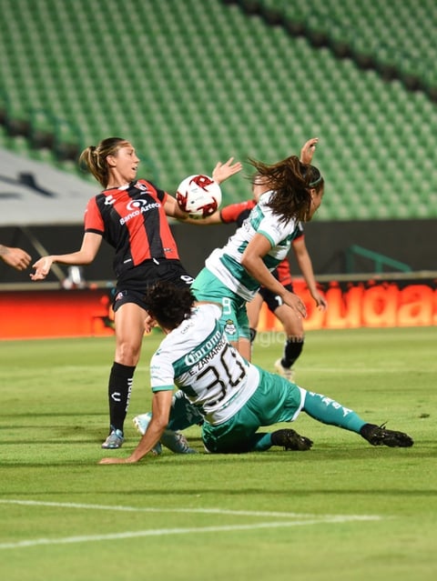 Atlas golea 3-0 a las Guerreras del Santos Laguna
