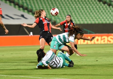 Atlas golea 3-0 a las Guerreras del Santos Laguna