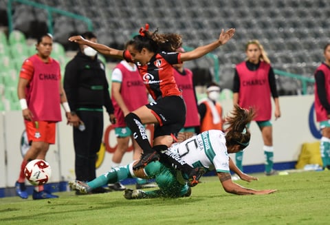 Atlas golea 3-0 a las Guerreras del Santos Laguna