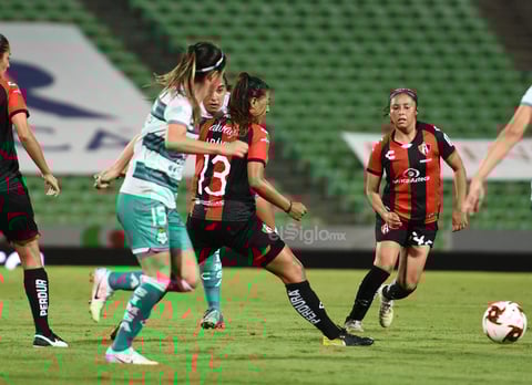 Atlas golea 3-0 a las Guerreras del Santos Laguna