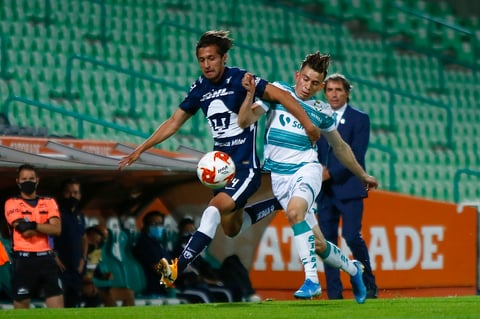 Santos Laguna cae ante Pumas y rompe su racha ganadora en el TSM