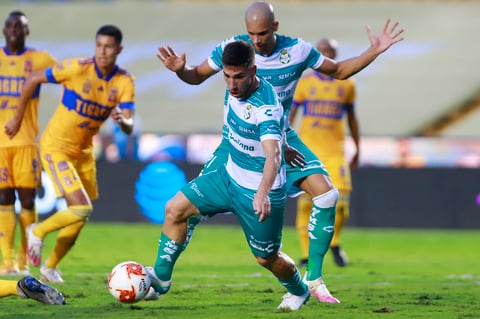 Santos Laguna cae ante los Tigres en la jornada 10 del Guard1anes 2020