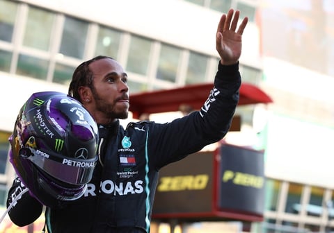 Gana Hamilton el Gran Premio de la Toscana; 'Checo' Pérez termina en quinto lugar