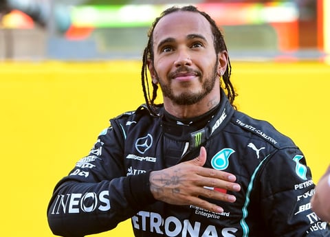 Gana Hamilton el Gran Premio de la Toscana; 'Checo' Pérez termina en quinto lugar