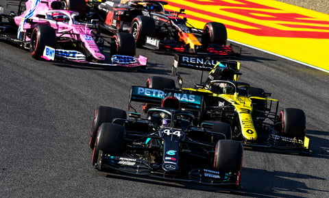 Gana Hamilton el Gran Premio de la Toscana; 'Checo' Pérez termina en quinto lugar