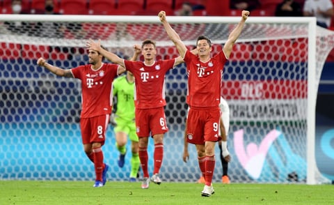 Bayern Múnich vence al Sevilla y se convierte en campeón de la Supercopa de Europa