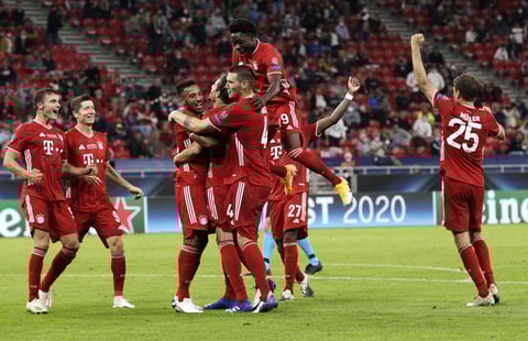 Bayern Múnich vence al Sevilla y se convierte en campeón de la Supercopa de Europa