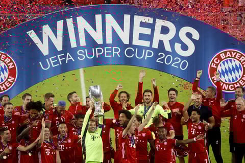 Bayern Múnich vence al Sevilla y se convierte en campeón de la Supercopa de Europa