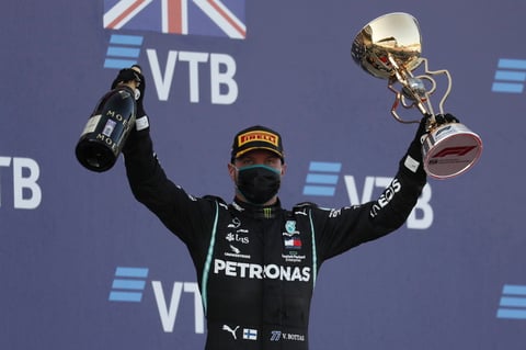 Logra Valtteri Bottas la victoria en el Gran Premio de Rusia