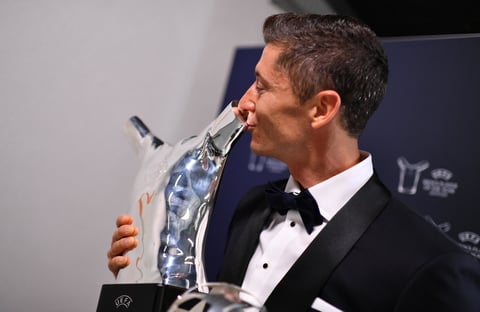 De todos ellos el más importante fue el de mejor jugador, que recayó en el delantero polaco Robert Lewandowsk