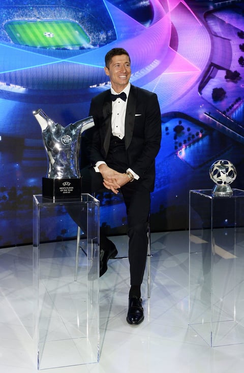 De todos ellos el más importante fue el de mejor jugador, que recayó en el delantero polaco Robert Lewandowsk
