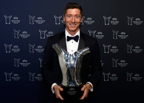 De todos ellos el más importante fue el de mejor jugador, que recayó en el delantero polaco Robert Lewandowsk