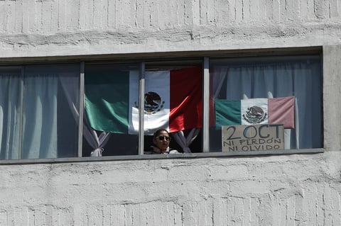 Marcha del 2 de octubre deja saldo de seis lesionados en CDMX