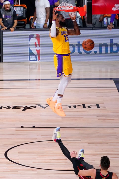 James y los Lakers recuperaron el control de esta final de la NBA
