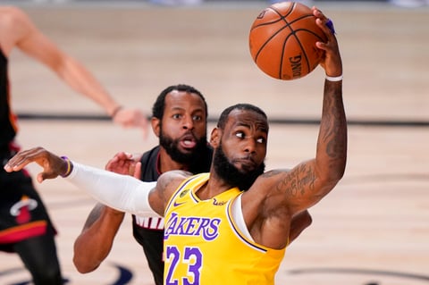 James y los Lakers recuperaron el control de esta final de la NBA