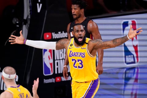 James y los Lakers recuperaron el control de esta final de la NBA