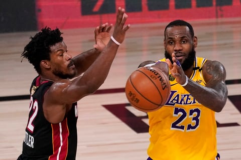 James y los Lakers recuperaron el control de esta final de la NBA