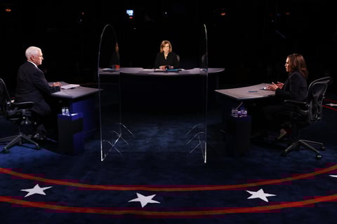 Se realiza debate entre Kamala Harris y Mike Pence