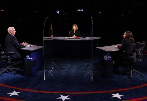 Se realiza debate entre Kamala Harris y Mike Pence