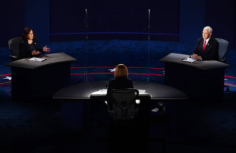 Se realiza debate entre Kamala Harris y Mike Pence