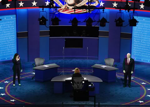 Se realiza debate entre Kamala Harris y Mike Pence
