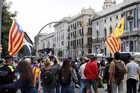 La manifestación transcurrió sin problemas.