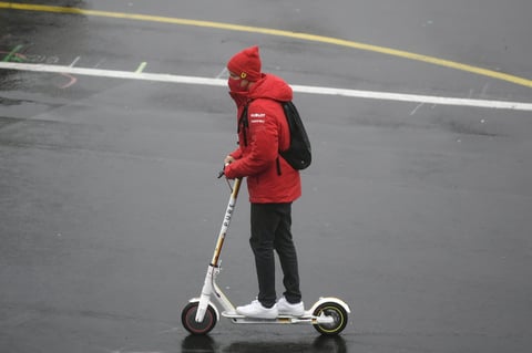La lluvia y la escasa visibilidad impidieron durante toda la jornada el funcionamiento normal del helicóptero médico