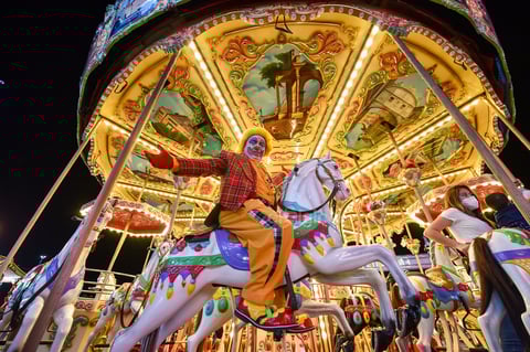 Tortillín disfruta de la Feria 