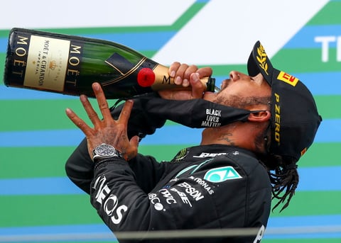 Hamilton gana el GP de Eifel; iguala en triunfos en F1 a Schumacher