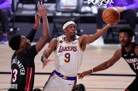 Vencen Lakers 106-93 a Heat de Miami en Finales de NBA