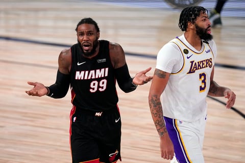Vencen Lakers 106-93 a Heat de Miami en Finales de NBA