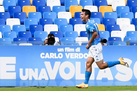El delantero mexicano sumó su tercer partido como titular en el actual torneo de Serie A 